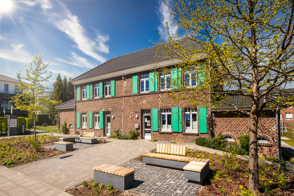 Das Ulla-Hahn-Haus an der Neustraße. Foto: Tim Kögler