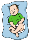 Leichte Sprache Bild: Ein Baby