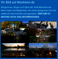 Screenshot Fußzeile "Ihr Foto auf monheim.de"