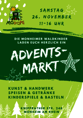 Adventsmarkt der Monheimer Waldkinder