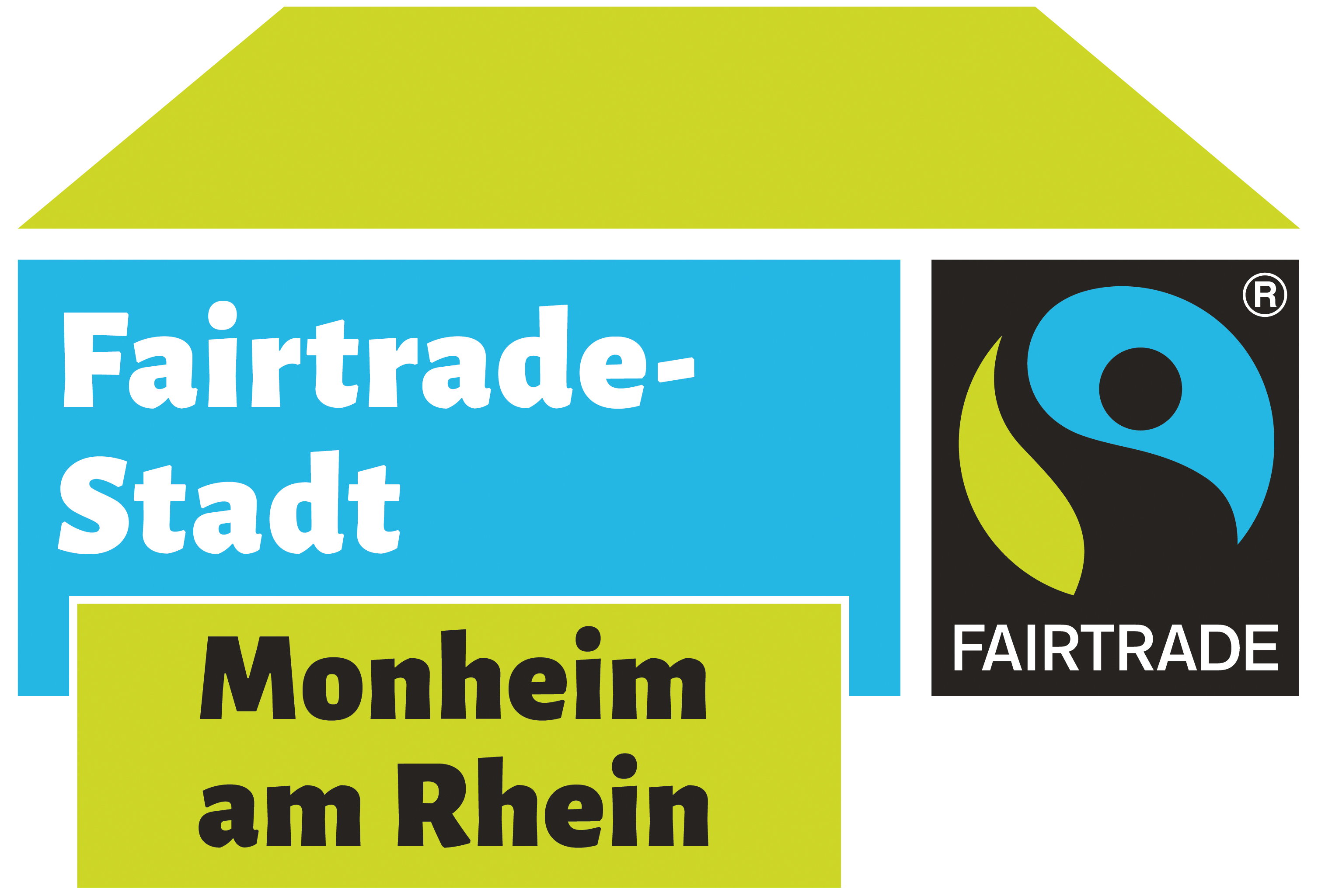 So sieht es aus, das neue Fairtrade-Stadt-Siegel für Monheim am Rhein.